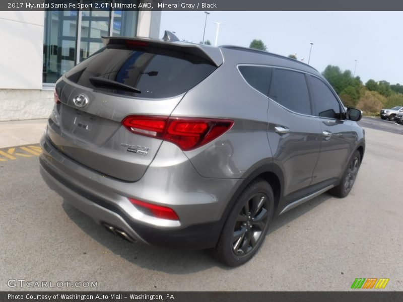 Mineral Gray / Black 2017 Hyundai Santa Fe Sport 2.0T Ulitimate AWD