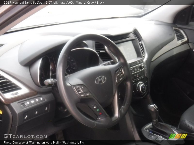 Mineral Gray / Black 2017 Hyundai Santa Fe Sport 2.0T Ulitimate AWD
