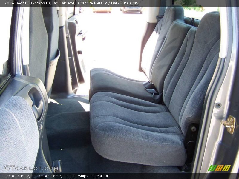 Graphite Metallic / Dark Slate Gray 2004 Dodge Dakota SXT Quad Cab 4x4