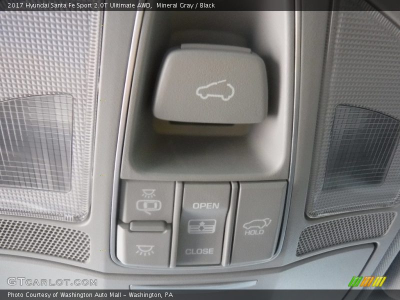 Mineral Gray / Black 2017 Hyundai Santa Fe Sport 2.0T Ulitimate AWD