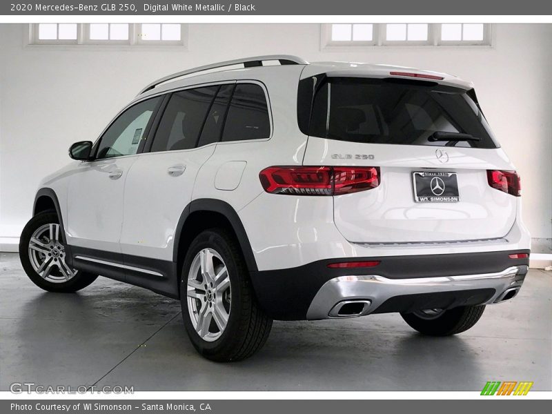 Digital White Metallic / Black 2020 Mercedes-Benz GLB 250