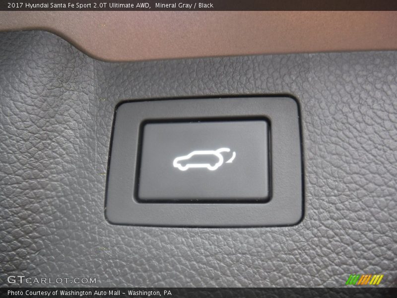 Mineral Gray / Black 2017 Hyundai Santa Fe Sport 2.0T Ulitimate AWD