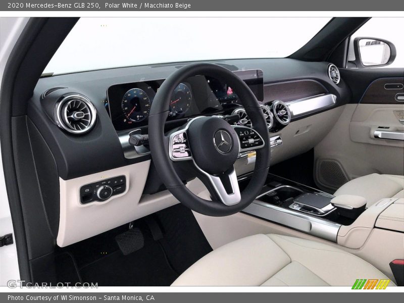 Polar White / Macchiato Beige 2020 Mercedes-Benz GLB 250
