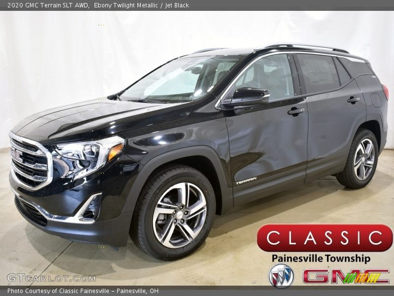 Ebony Twilight Metallic / Jet Black 2020 GMC Terrain SLT AWD