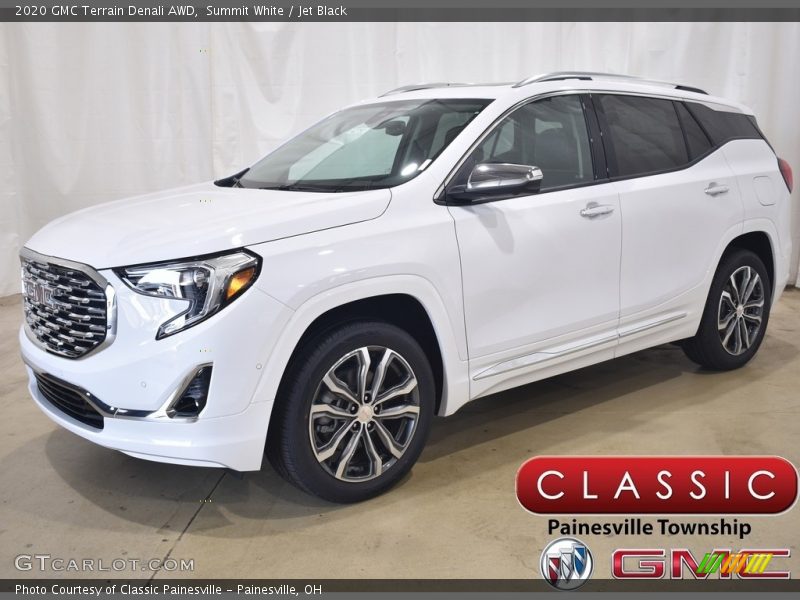 Summit White / Jet Black 2020 GMC Terrain Denali AWD