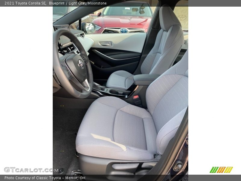 Blueprint / Light Gray/Moonstone 2021 Toyota Corolla SE