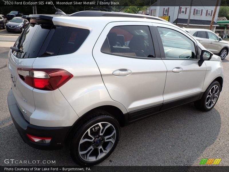 Moondust Silver Metallic / Ebony Black 2020 Ford EcoSport SES 4WD