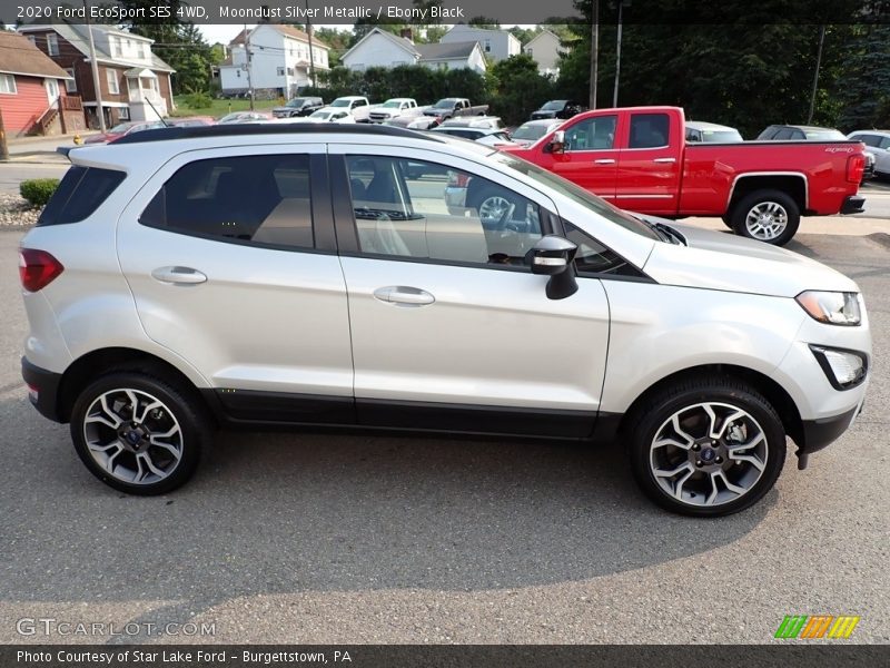 Moondust Silver Metallic / Ebony Black 2020 Ford EcoSport SES 4WD