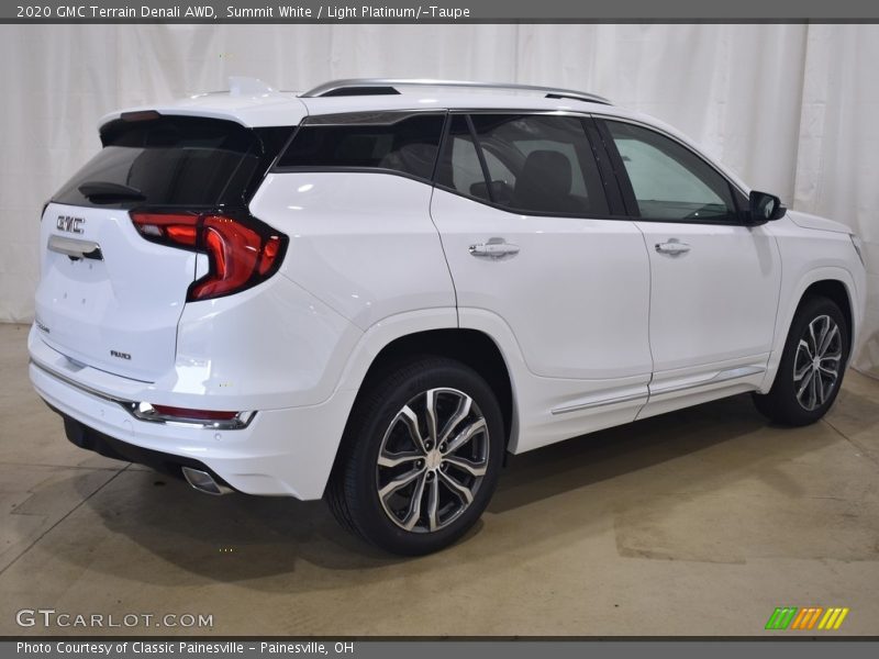 Summit White / Light Platinum/­Taupe 2020 GMC Terrain Denali AWD