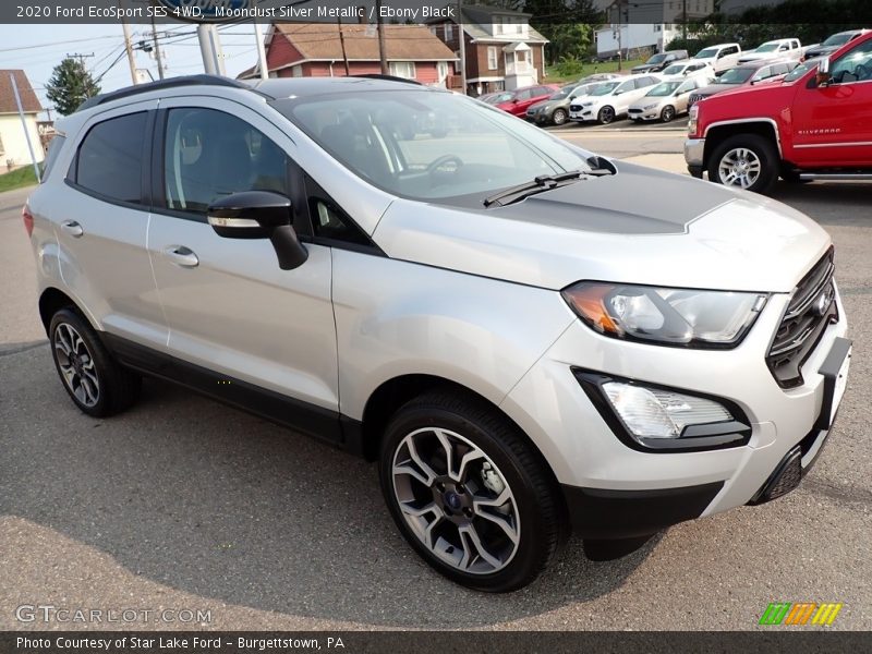 Moondust Silver Metallic / Ebony Black 2020 Ford EcoSport SES 4WD