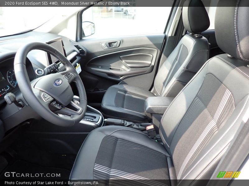 Moondust Silver Metallic / Ebony Black 2020 Ford EcoSport SES 4WD