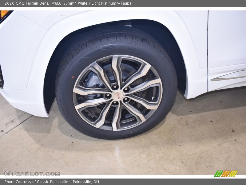Summit White / Light Platinum/­Taupe 2020 GMC Terrain Denali AWD