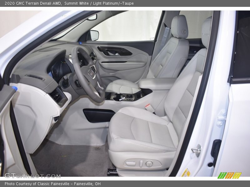 Front Seat of 2020 Terrain Denali AWD
