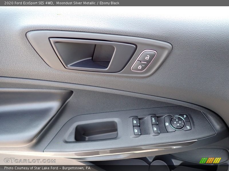 Moondust Silver Metallic / Ebony Black 2020 Ford EcoSport SES 4WD