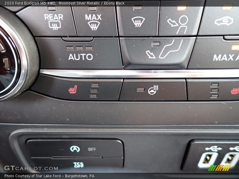 Moondust Silver Metallic / Ebony Black 2020 Ford EcoSport SES 4WD