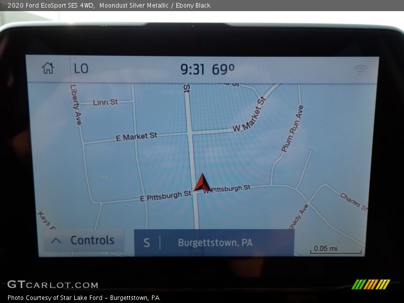 Moondust Silver Metallic / Ebony Black 2020 Ford EcoSport SES 4WD