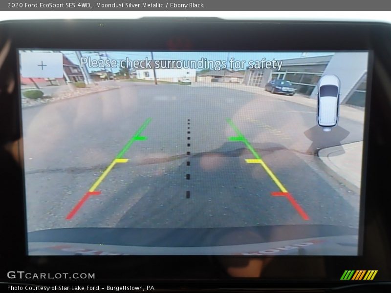 Moondust Silver Metallic / Ebony Black 2020 Ford EcoSport SES 4WD
