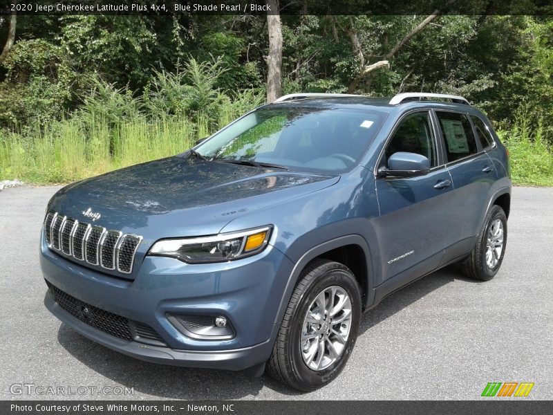 Blue Shade Pearl / Black 2020 Jeep Cherokee Latitude Plus 4x4