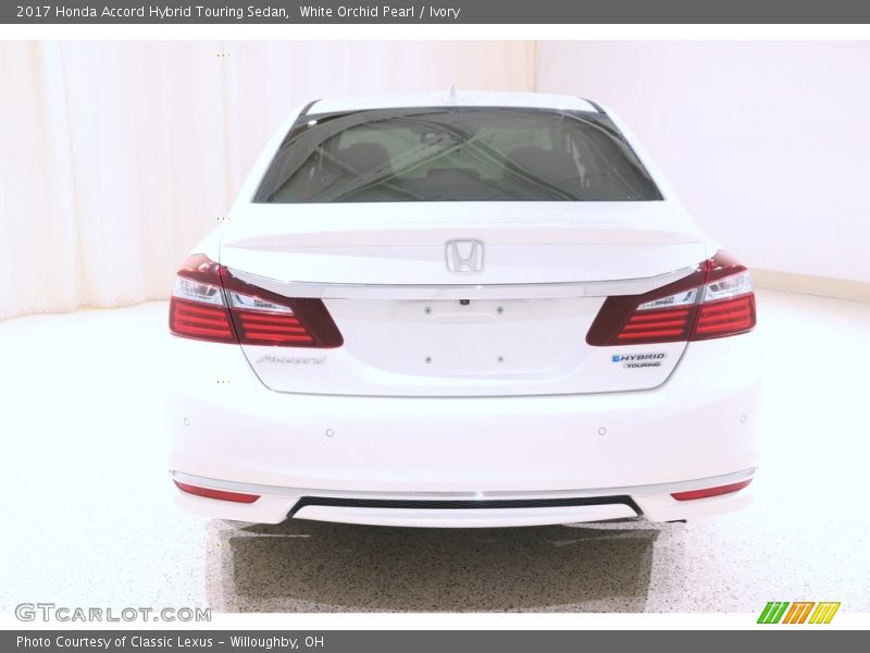 White Orchid Pearl / Ivory 2017 Honda Accord Hybrid Touring Sedan