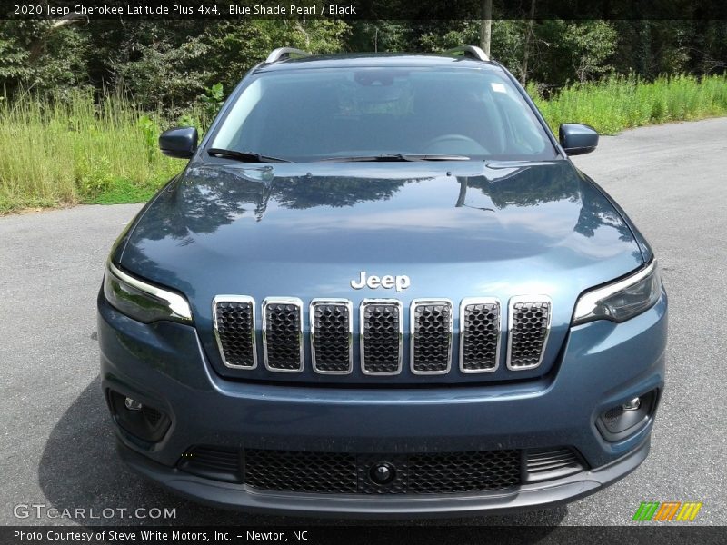 Blue Shade Pearl / Black 2020 Jeep Cherokee Latitude Plus 4x4