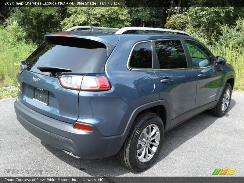 Blue Shade Pearl / Black 2020 Jeep Cherokee Latitude Plus 4x4