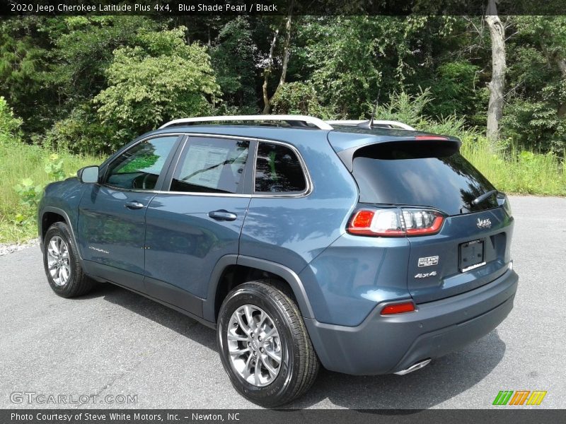 Blue Shade Pearl / Black 2020 Jeep Cherokee Latitude Plus 4x4