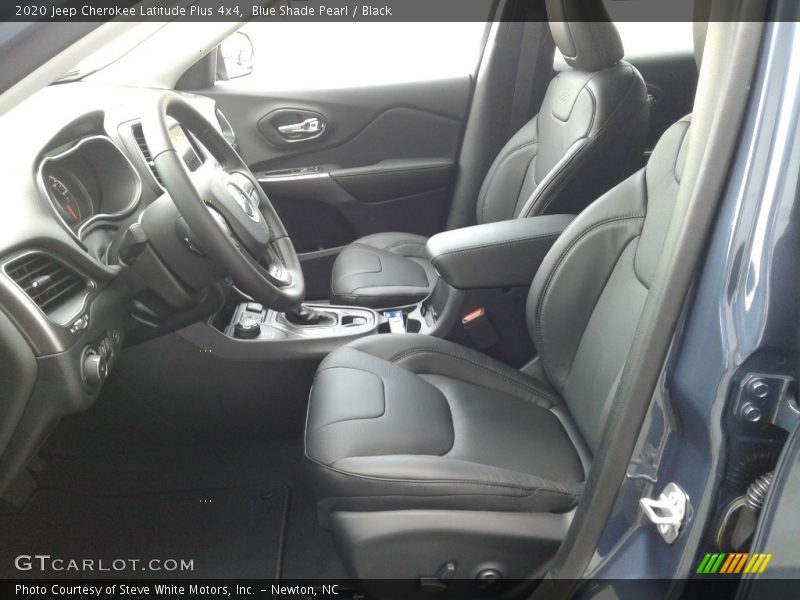 Blue Shade Pearl / Black 2020 Jeep Cherokee Latitude Plus 4x4