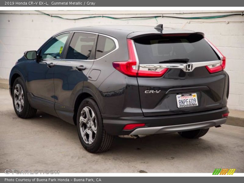 Gunmetal Metallic / Gray 2019 Honda CR-V EX-L