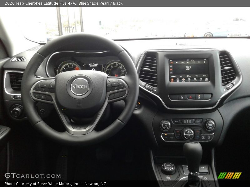 Blue Shade Pearl / Black 2020 Jeep Cherokee Latitude Plus 4x4