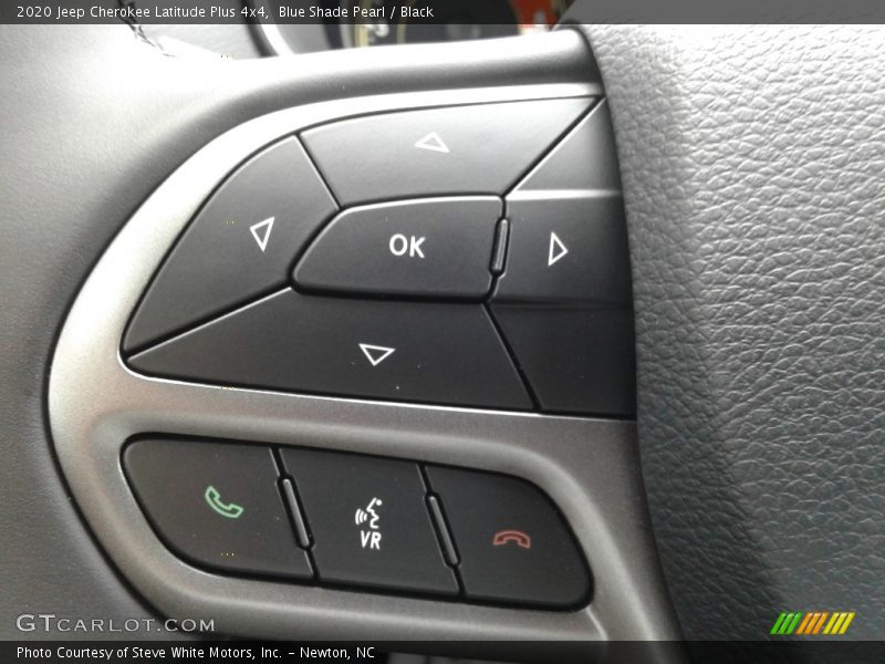 Blue Shade Pearl / Black 2020 Jeep Cherokee Latitude Plus 4x4