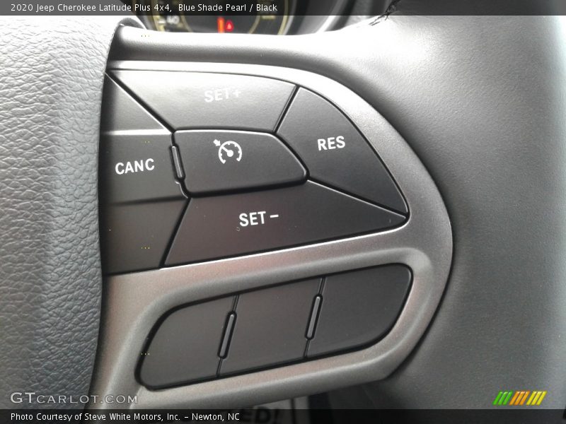 Blue Shade Pearl / Black 2020 Jeep Cherokee Latitude Plus 4x4