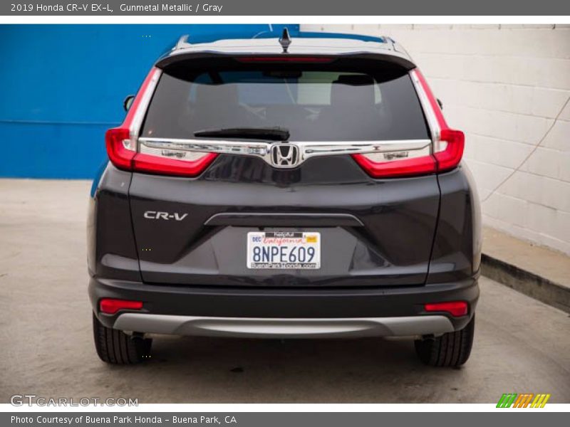 Gunmetal Metallic / Gray 2019 Honda CR-V EX-L
