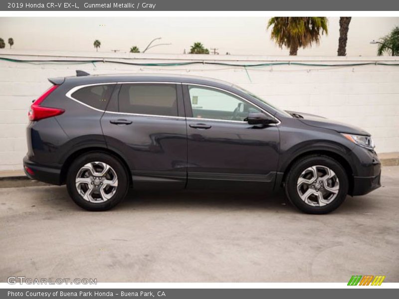 Gunmetal Metallic / Gray 2019 Honda CR-V EX-L