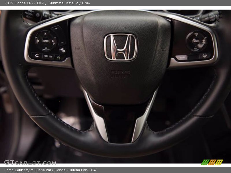 Gunmetal Metallic / Gray 2019 Honda CR-V EX-L