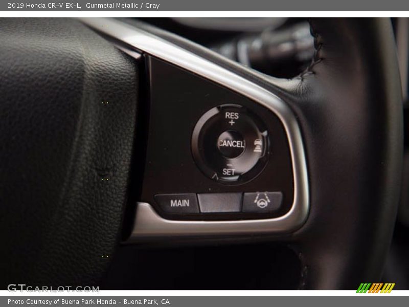 Gunmetal Metallic / Gray 2019 Honda CR-V EX-L