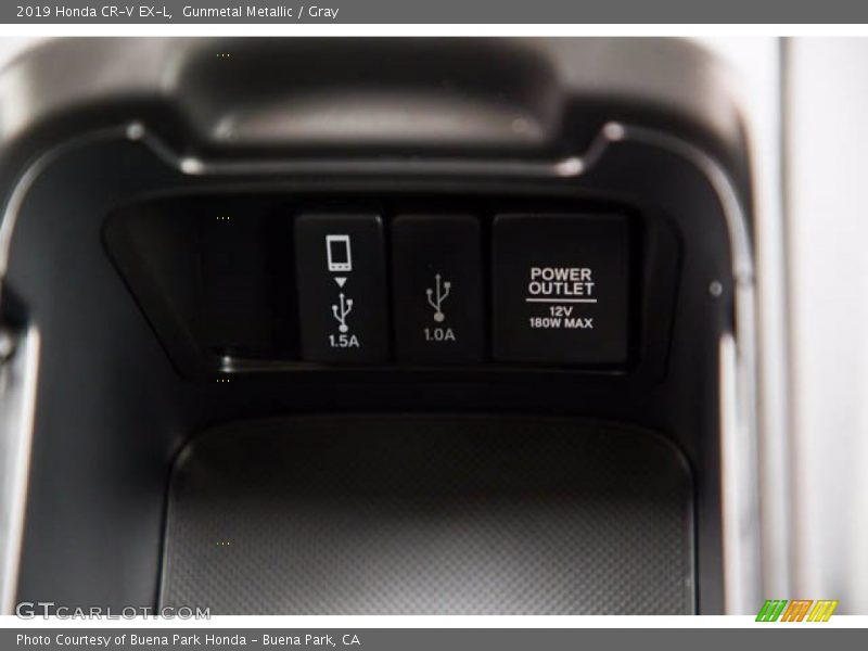 Gunmetal Metallic / Gray 2019 Honda CR-V EX-L