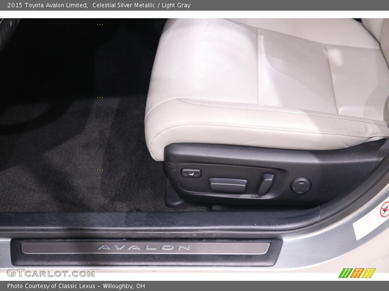 Celestial Silver Metallic / Light Gray 2015 Toyota Avalon Limited