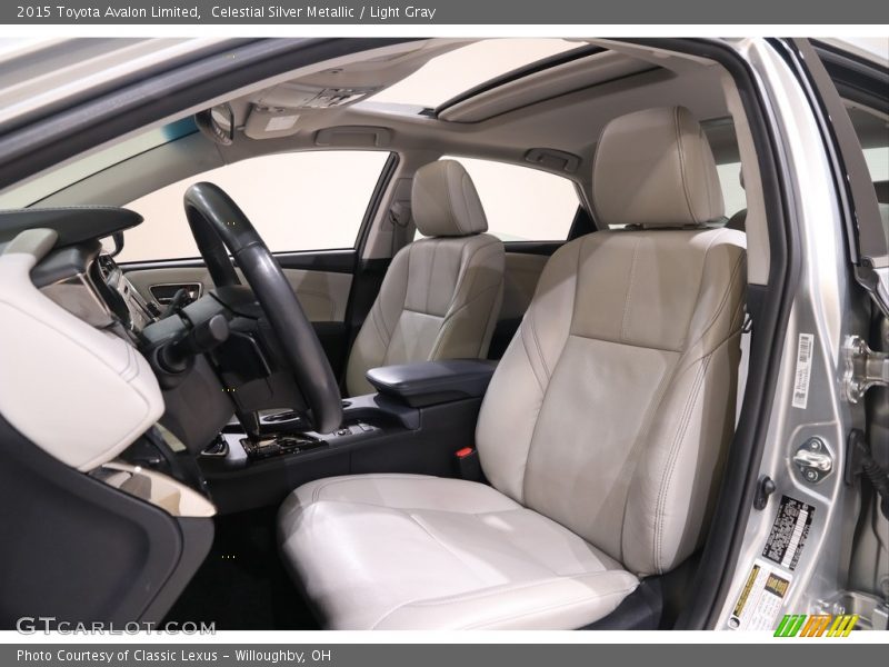 Celestial Silver Metallic / Light Gray 2015 Toyota Avalon Limited