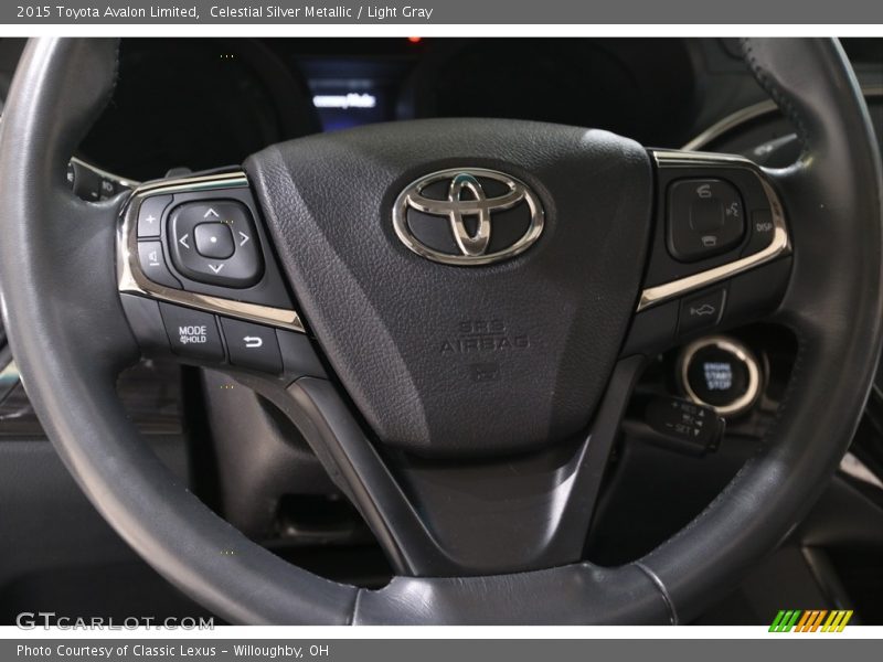 Celestial Silver Metallic / Light Gray 2015 Toyota Avalon Limited