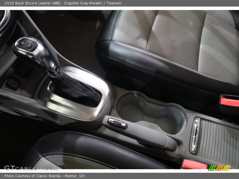 Graphite Gray Metallic / Titanium 2016 Buick Encore Leather AWD