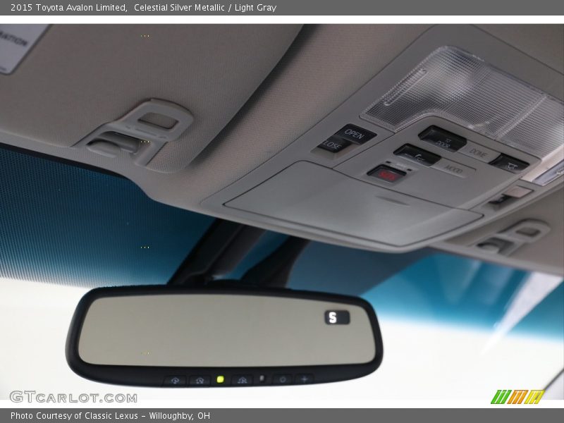 Celestial Silver Metallic / Light Gray 2015 Toyota Avalon Limited