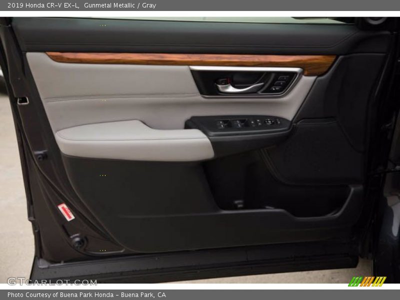 Gunmetal Metallic / Gray 2019 Honda CR-V EX-L