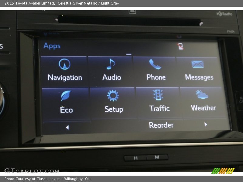 Celestial Silver Metallic / Light Gray 2015 Toyota Avalon Limited