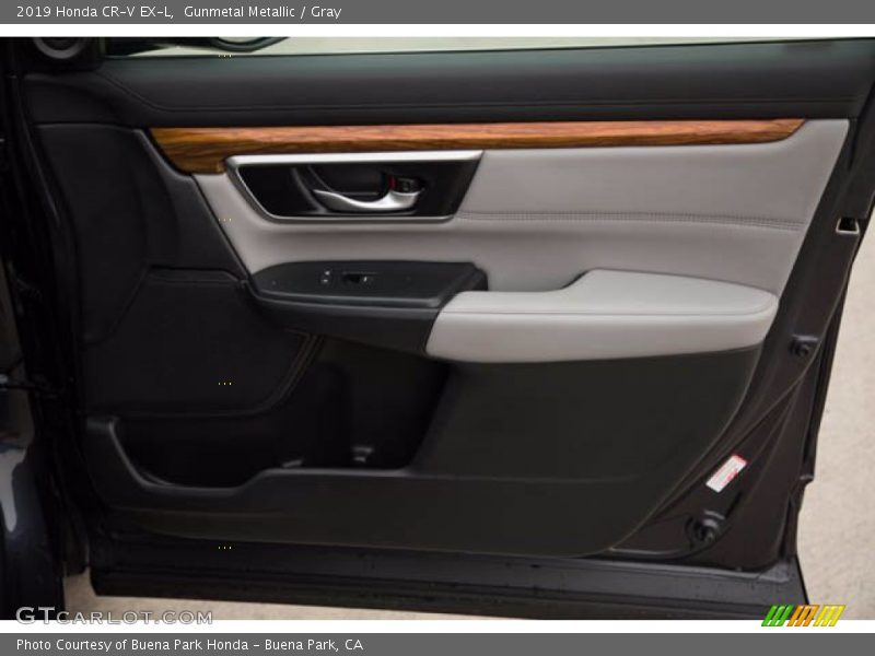Gunmetal Metallic / Gray 2019 Honda CR-V EX-L