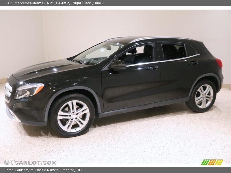 Night Black / Black 2015 Mercedes-Benz GLA 250 4Matic