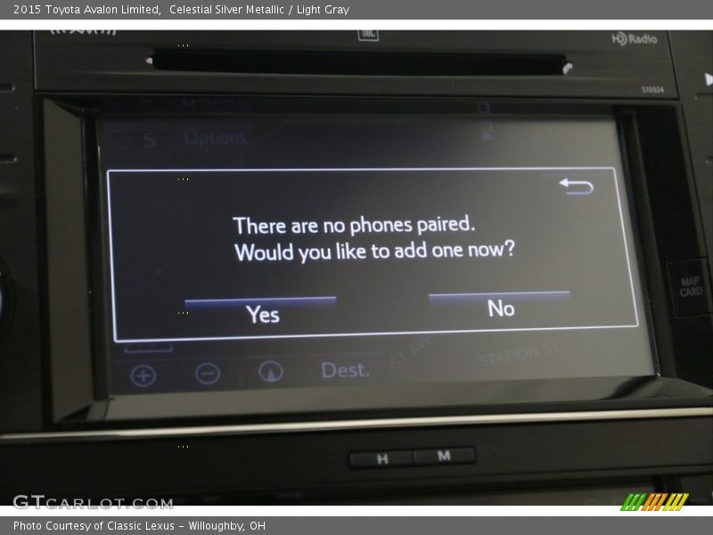 Celestial Silver Metallic / Light Gray 2015 Toyota Avalon Limited