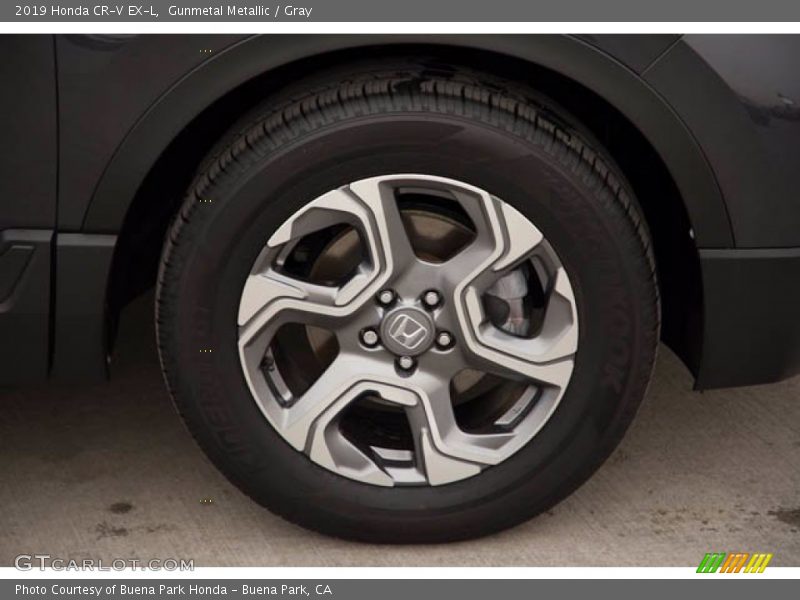 Gunmetal Metallic / Gray 2019 Honda CR-V EX-L
