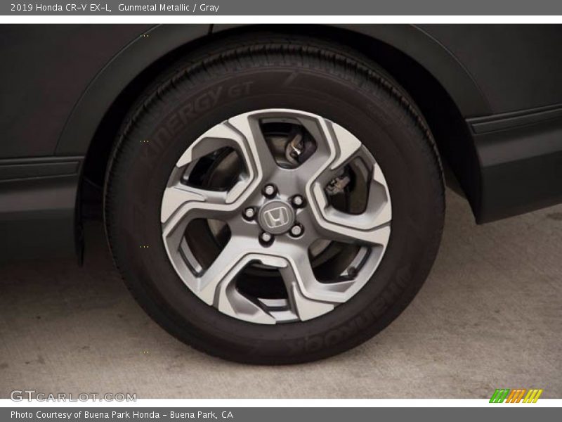 Gunmetal Metallic / Gray 2019 Honda CR-V EX-L