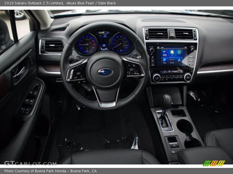 Abyss Blue Pearl / Slate Black 2019 Subaru Outback 2.5i Limited