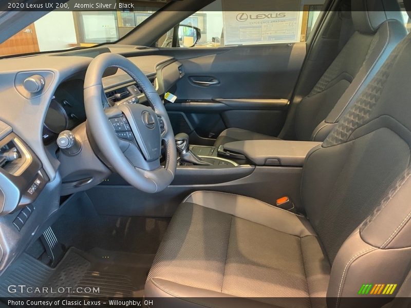 Atomic Silver / Black 2020 Lexus UX 200